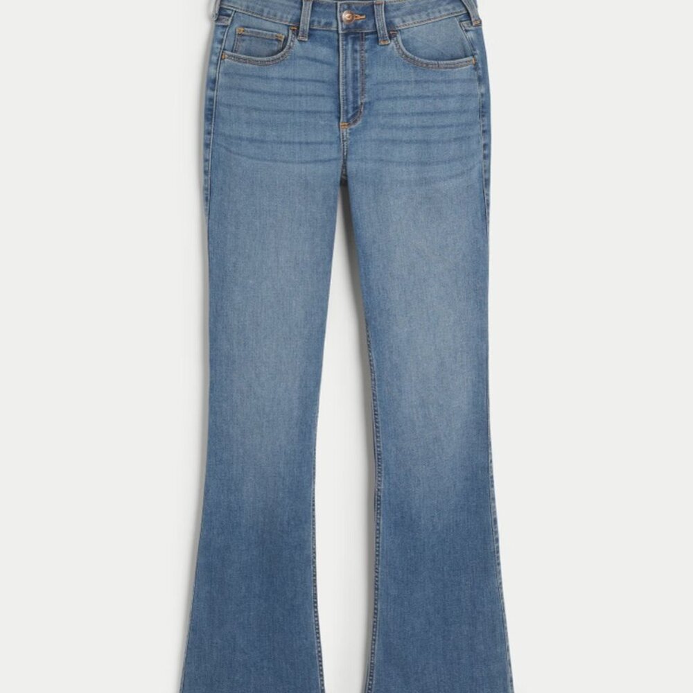 Hollister, Curvy Mid-rise Boot Jeans 8L